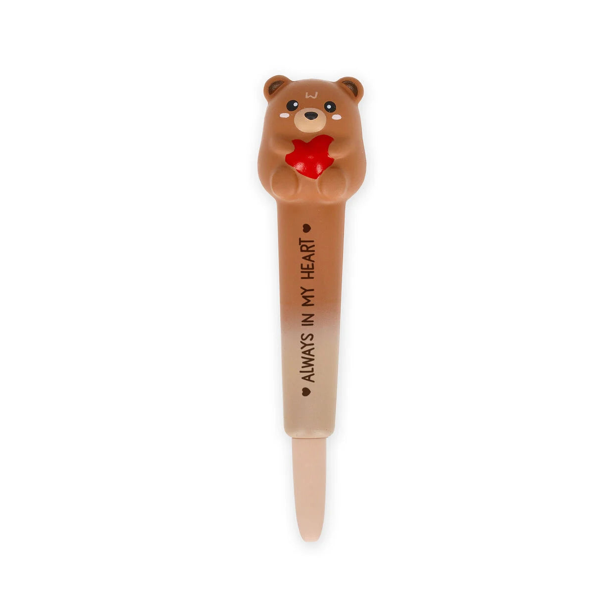 Legami Squeezies Immer in meinem Herzen Teddybär Squishy Gel Stift