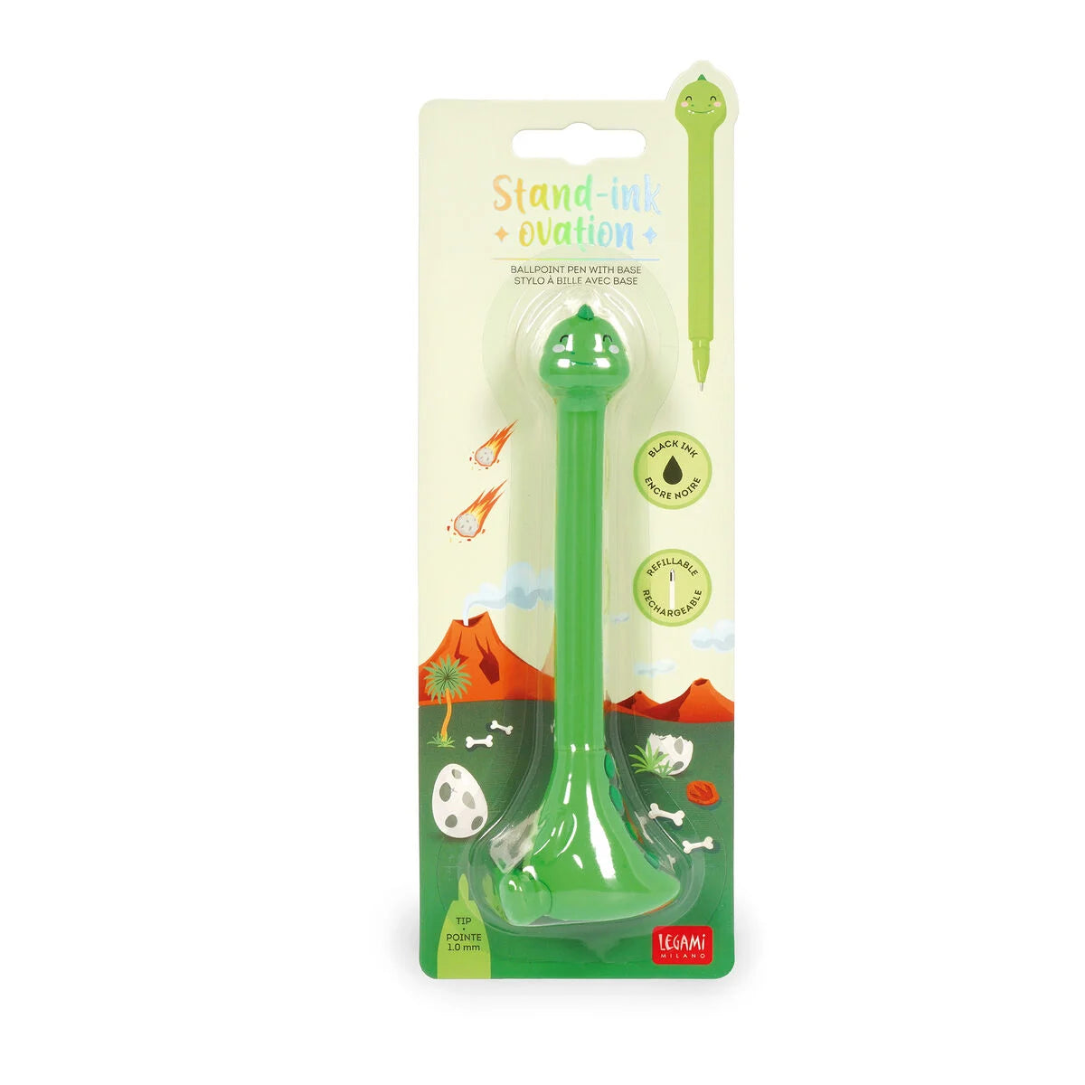 Legami Kugelschreiber Dino mit Standfuß - Stand-Ink Ovation