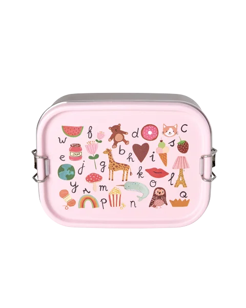 rice Edelstahl-Lunchbox  – Rosa – 800 ml