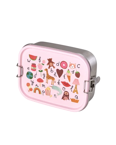 rice Edelstahl-Lunchbox  – Rosa – 800 ml