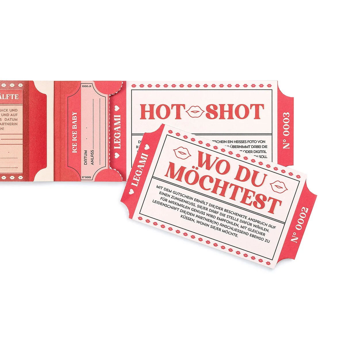 Legami Buch mit 24 Sexy Gutscheinen -  Geschenkgutscheine