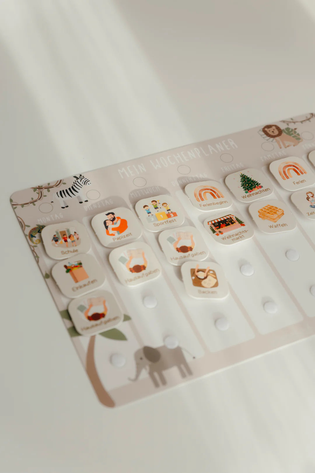 inliebekind Wochenplaner SAFARI