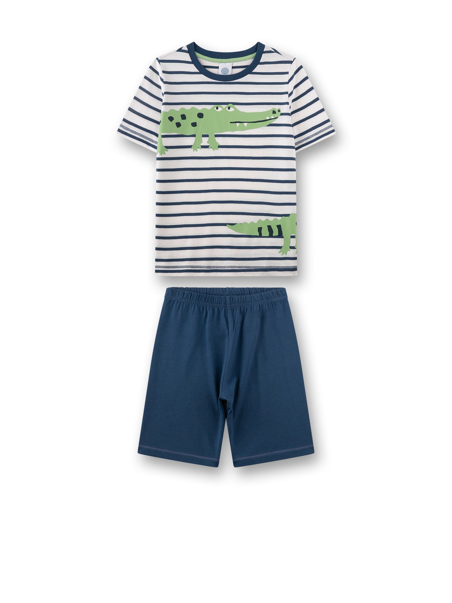 Sanetta Schlafanzug kurz Krokodil