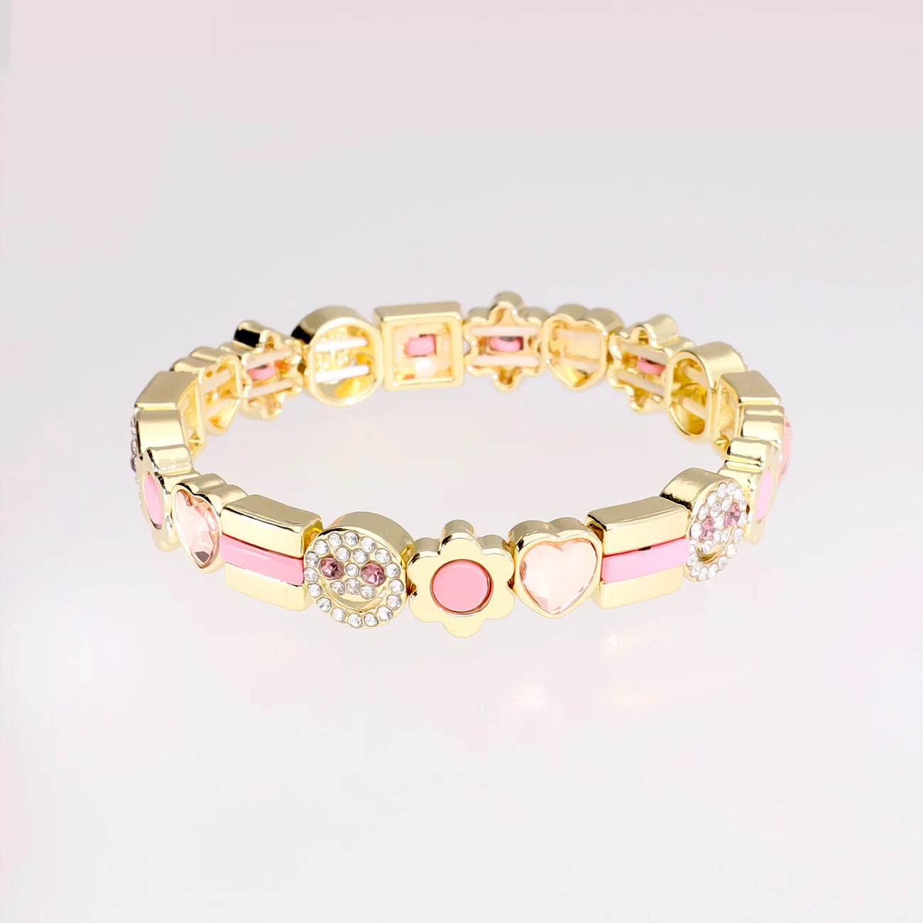 Magic Pearl Lucky Gems Armband - rose