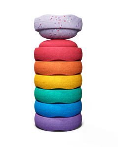 Stapelstein Winter Spezial Mini Rainbow classic
