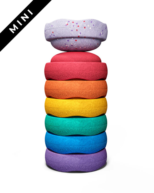 Stapelstein Winter Spezial Mini Rainbow classic