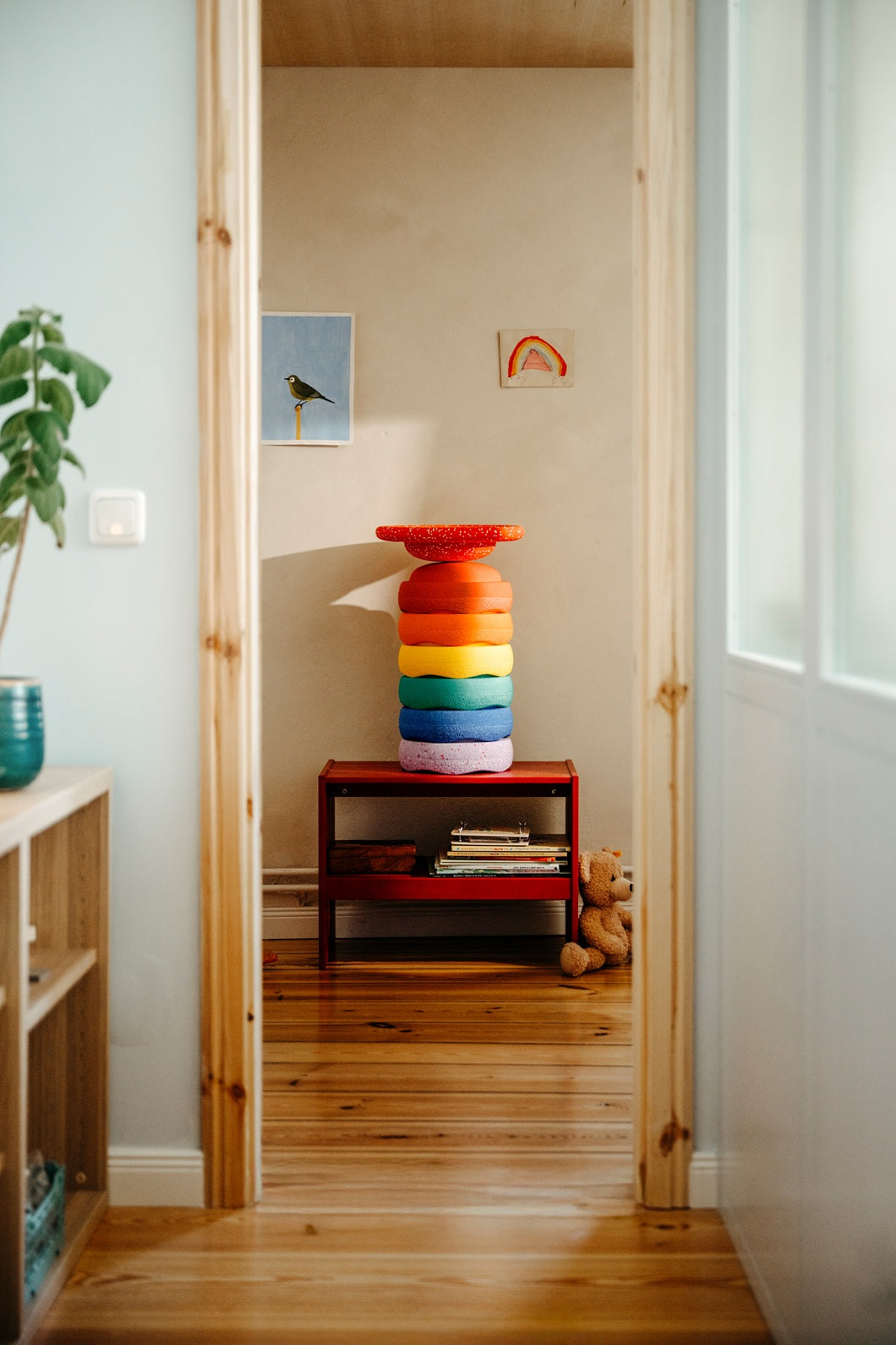 Stapelstein Winter Special Rainbow Set