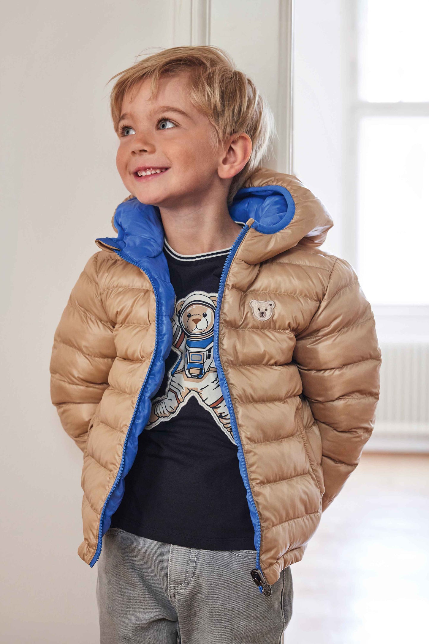Steiff T-Shirt Langarm Astronaut