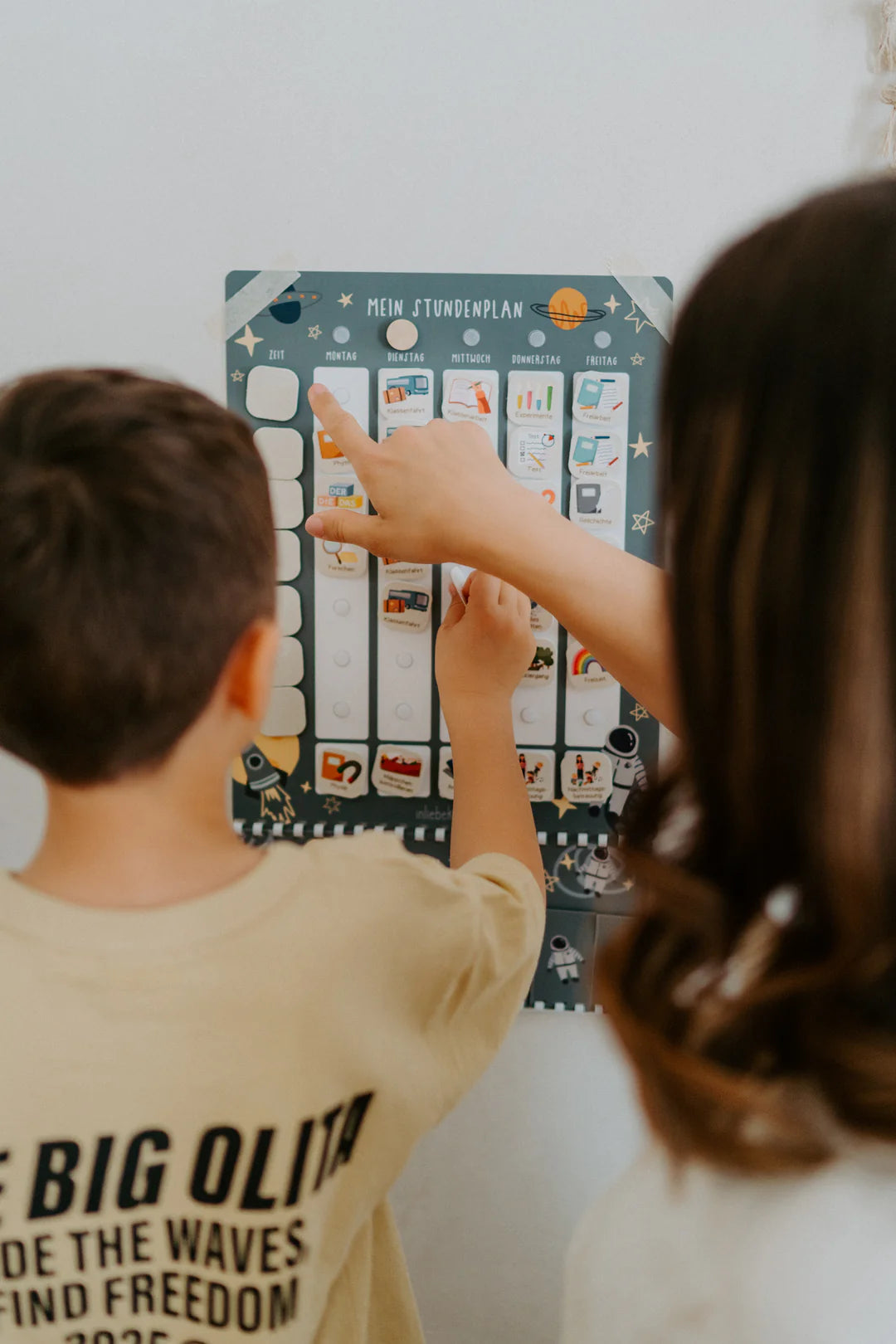 inliebekind Grundschulplaner inkl. Symbolkärtchen ASTRO - Gebunden