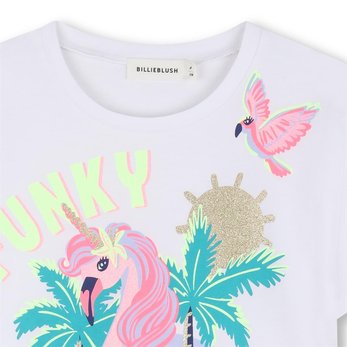 Billieblush T-Shirt Flamingo
