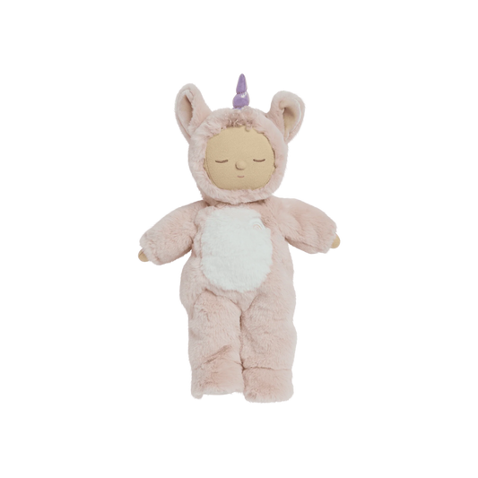 Dinkum Dolls Cozy Dinky - Unicorn - sugarpie pink