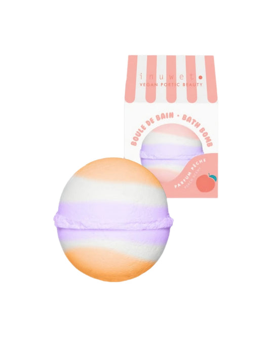 Inuwet Badekugel Icecream - peach