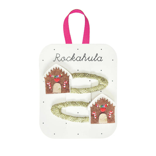 Rockahula X-Mas Lebkuchenhaus Haarclips
