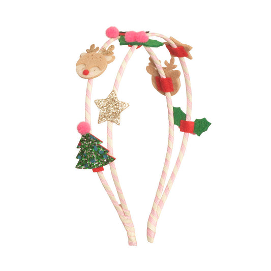 Rockahula X-Mas Festliches Weihnachtsdoppel Haarreif