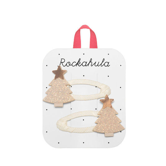 Rockahula X-Mas Goldene Weihnachtsbaum Haarclips