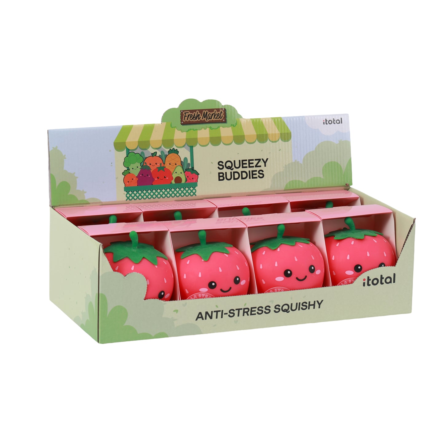 i-total - Squishy XL Stella Erdbeere