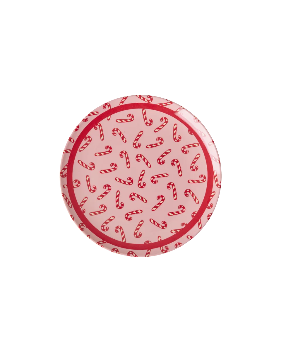 rice Kuchenteller - Candy Cane