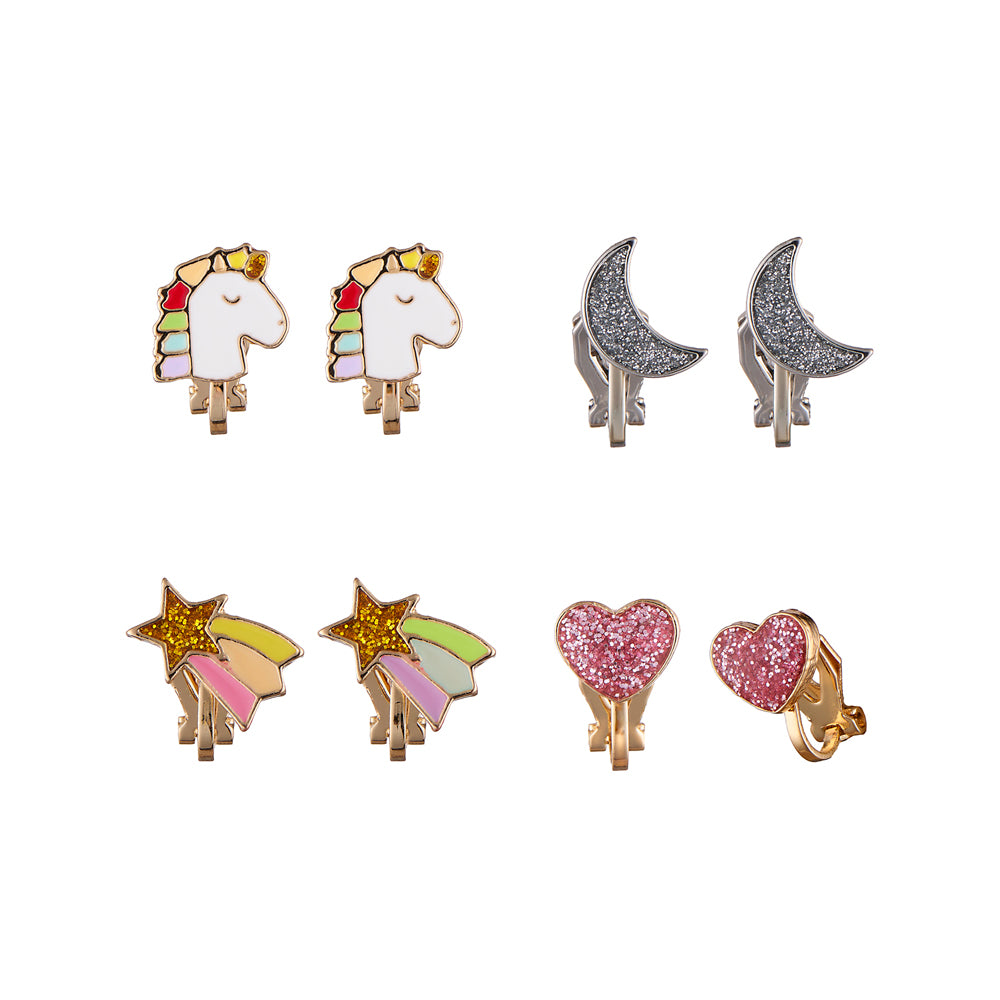 Rockahula Ohrclips Einhorn