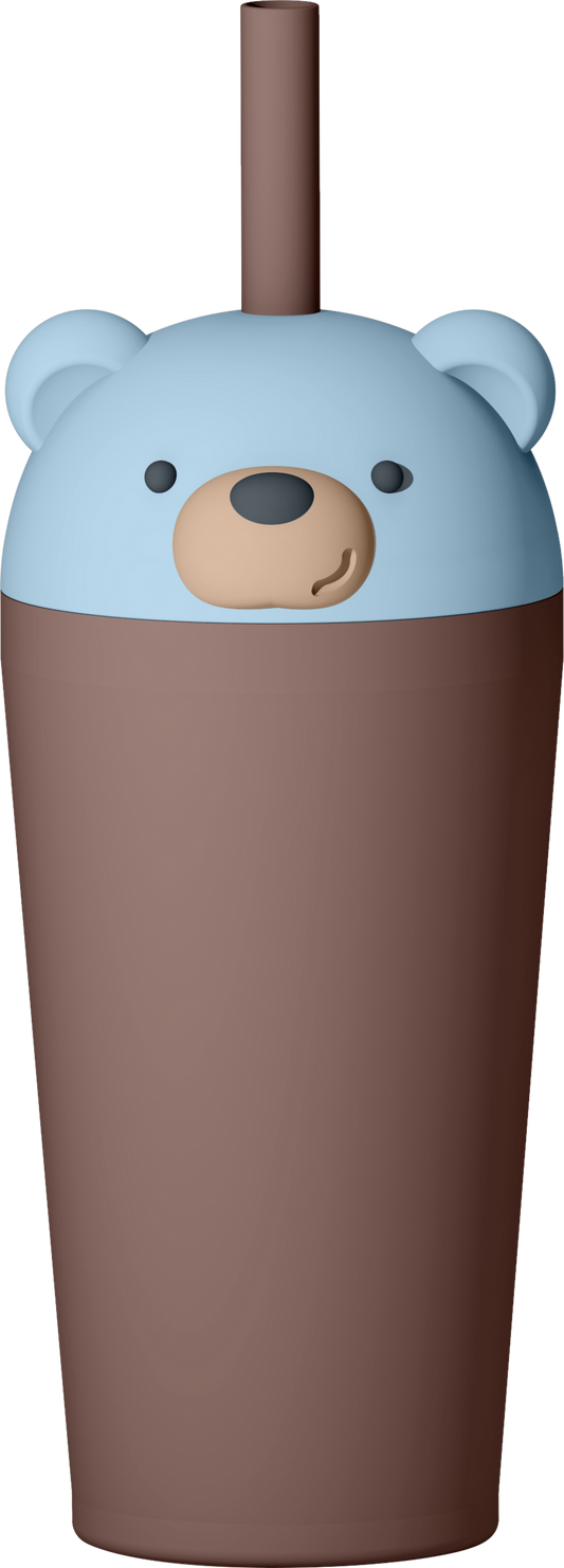 ASOBU® Isolierbecher Bestie Sippy Bär 720 ml