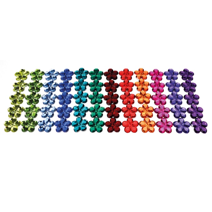bauspiel Blumen Funkelstein 60 Teile