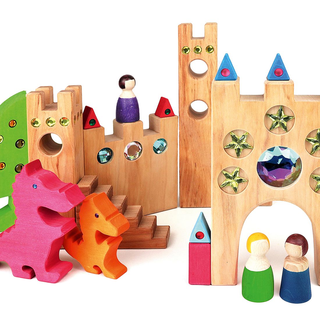 bauspiel Großes Märchenschloß  - 16 Teile