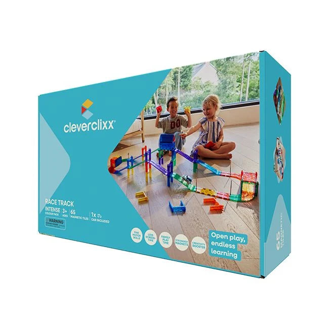 Cleverclixx - Rennstrecke Intense - 65-teiliges Set