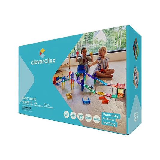 Cleverclixx - Rennstrecke Intense - 65-teiliges Set