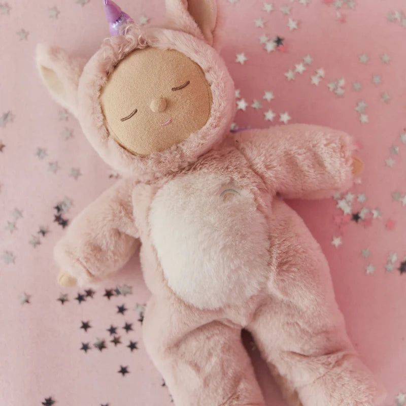 Dinkum Dolls Cozy Dinky - Unicorn - sugarpie pink