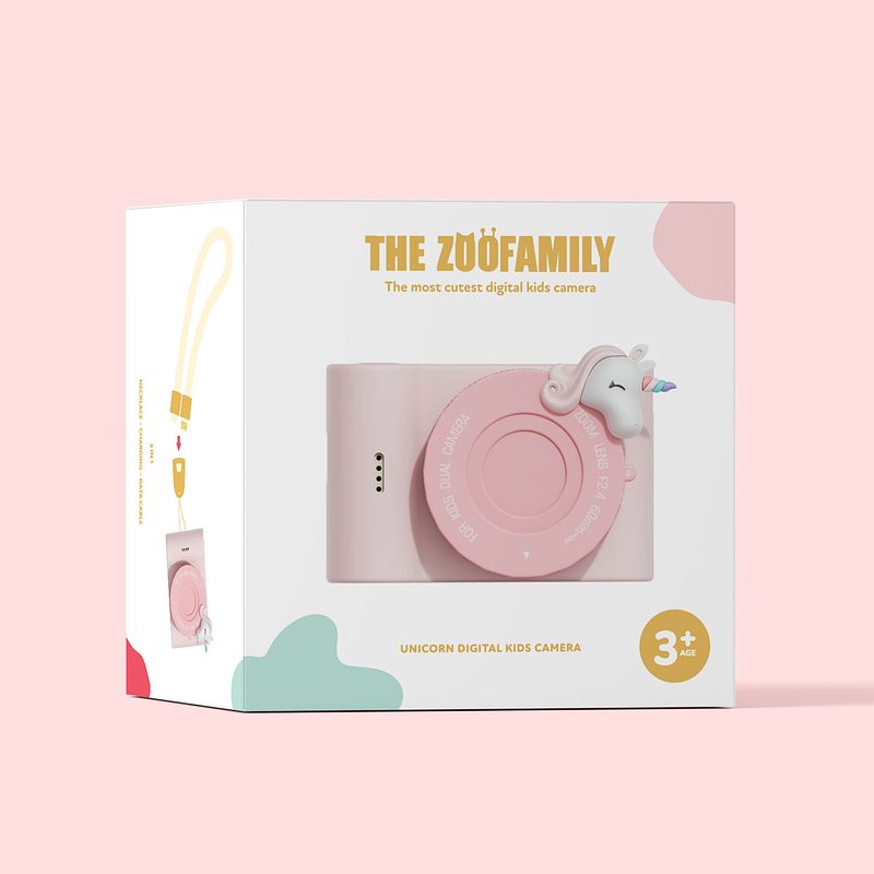 Zoofamily Kinderkamera Urban Zoo C5 Einhorn