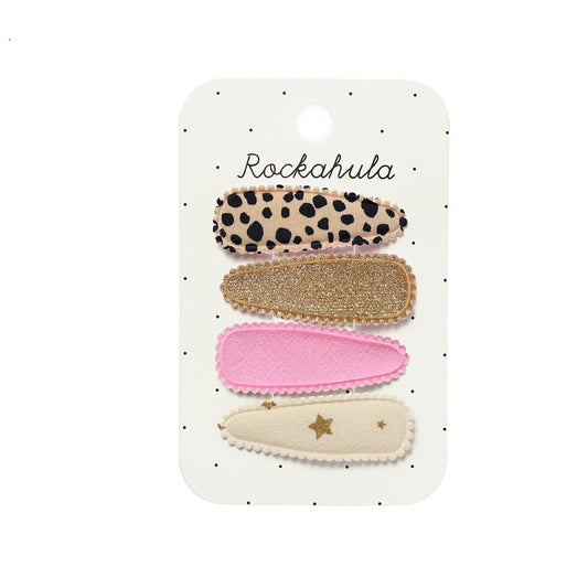 Rockahula Leopard Frabric Haarclips