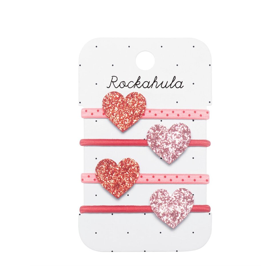 Rockahula Love Herz Glitzer Haargummis