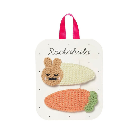 Rockahula Häkel Bunny Haarspangen