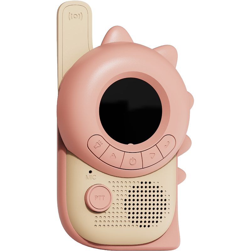 Zoofamily Walkie Talkie Dino grün - Dino pink
