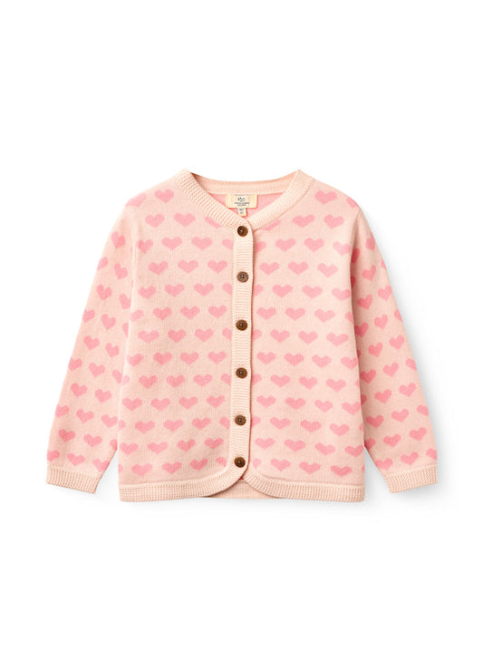 Copenhagen Colors Herz Strickjacke