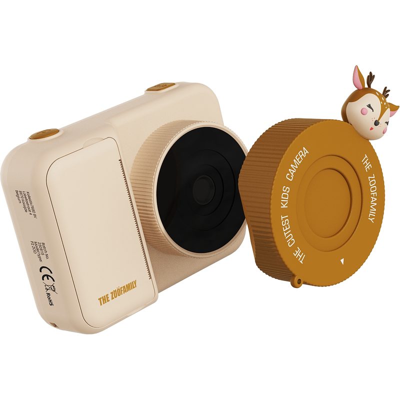 Zoofamily Kinder-Sofortbildkamera Zoo Print P2 Reh