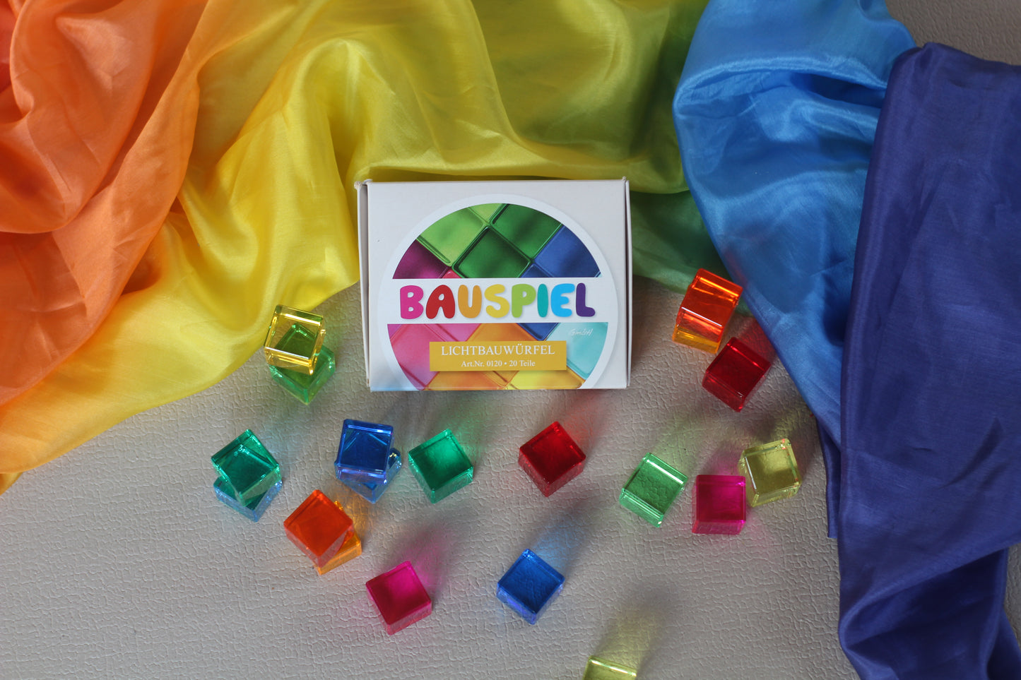 bauspiel Lichtbauwürfel 20 Stück