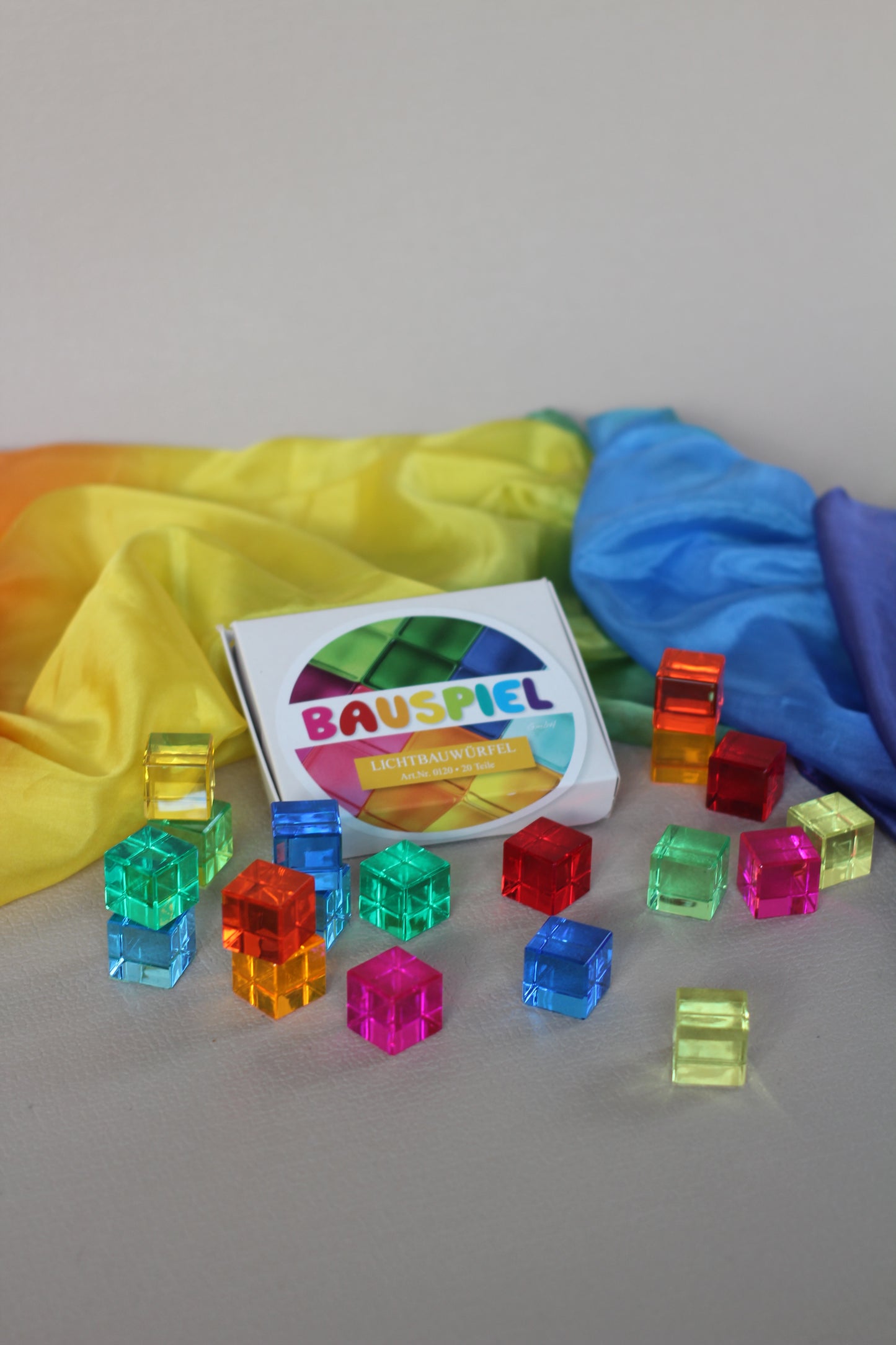 bauspiel Lichtbauwürfel 20 Stück