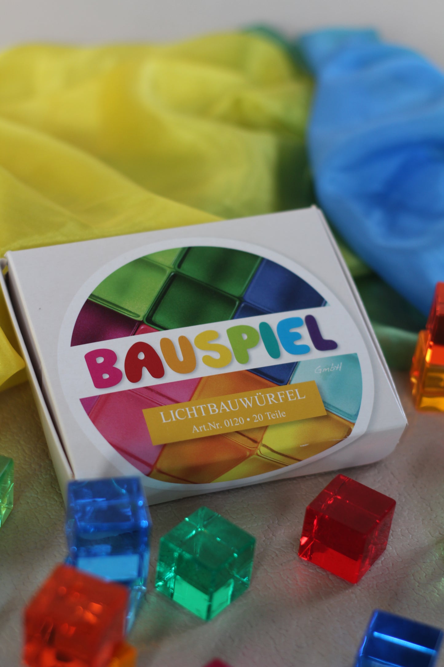 bauspiel Lichtbauwürfel 20 Stück