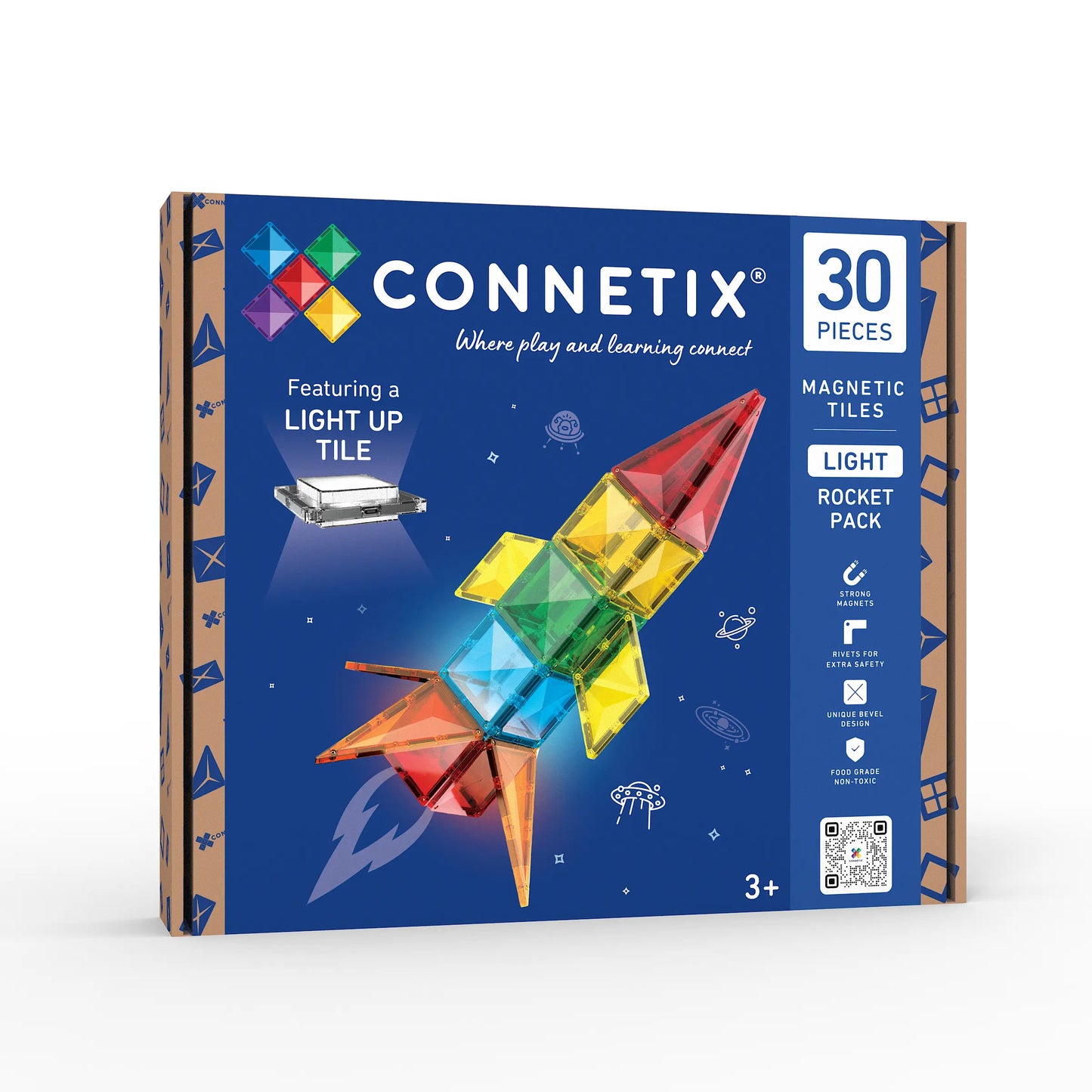 CONNETIX Light Rocket Pack 30 Teile
