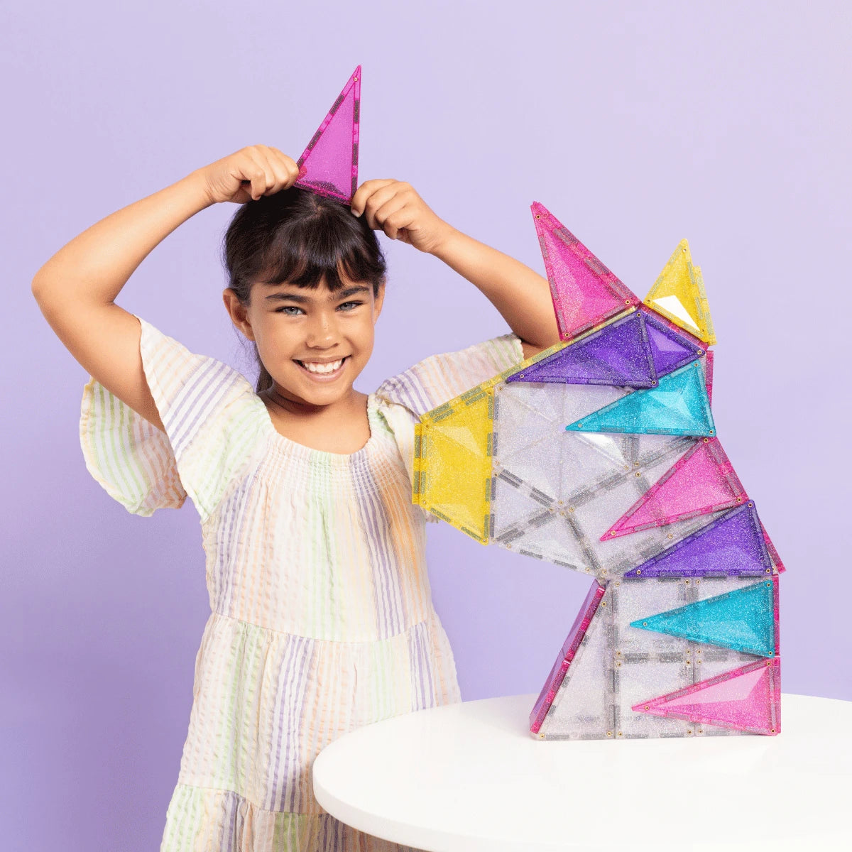 CONNETIX Glitter Unikorn Pack 56 Teile