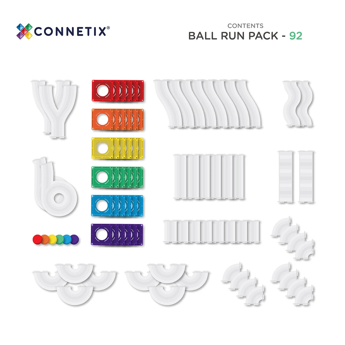 CONNETIX Ball Run Pack 92 Teile