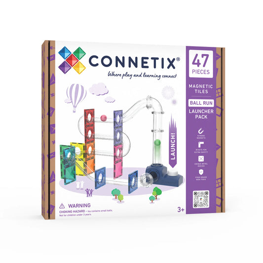 CONNETIX Ball Run Luncher 47 Teile