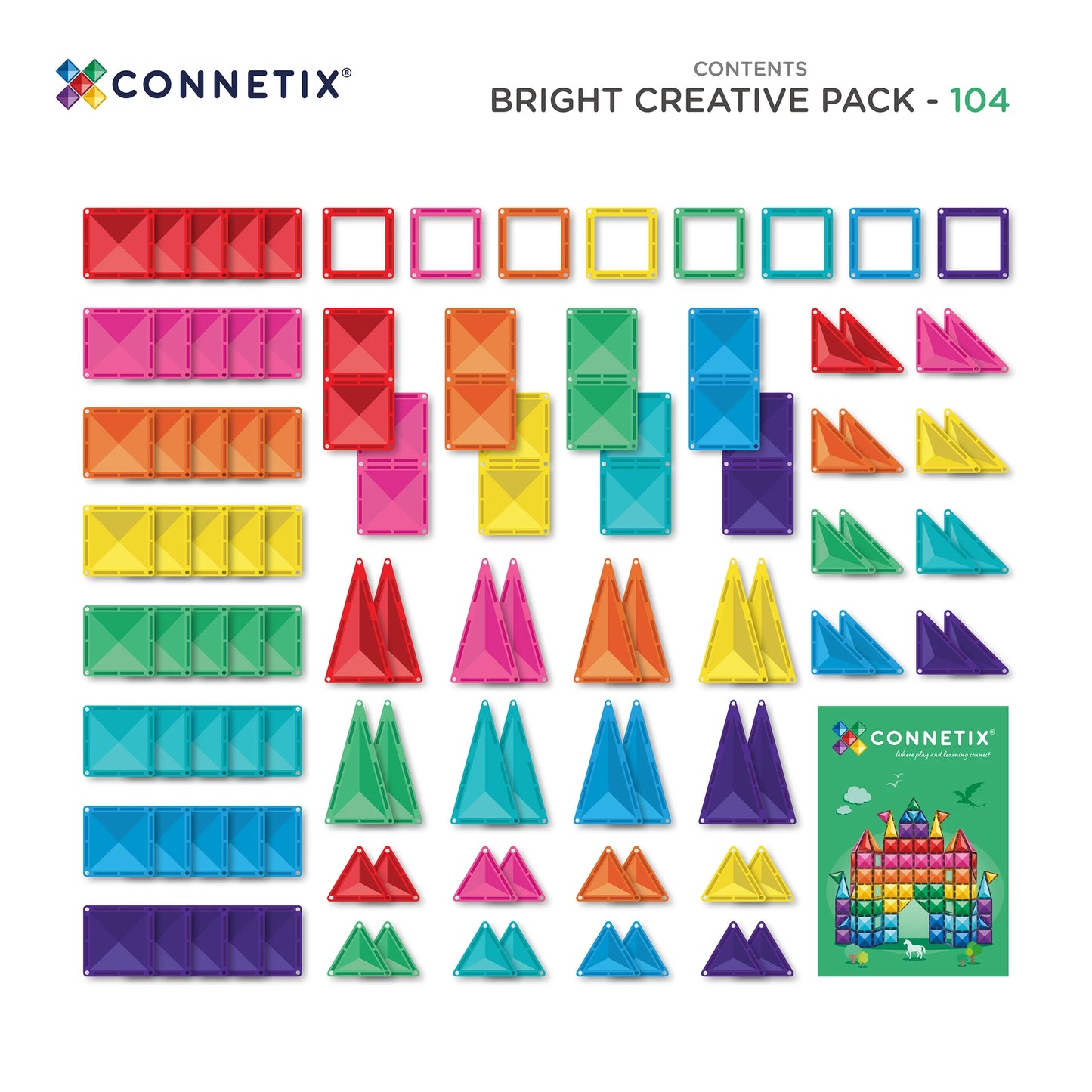 CONNETIX Bright Creative Set 104 Teile