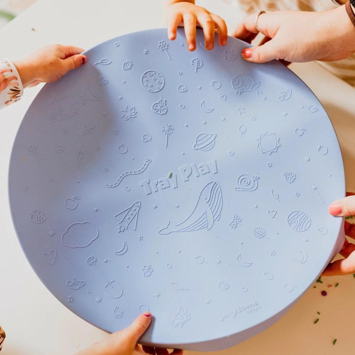 Jellystone Tray Play - Soft Blue