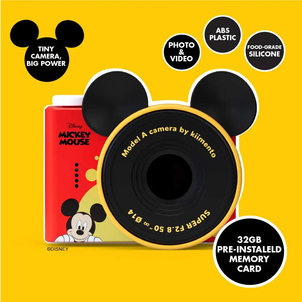 kiimento Disney Disney Mickey Mouse Mini-Kamera