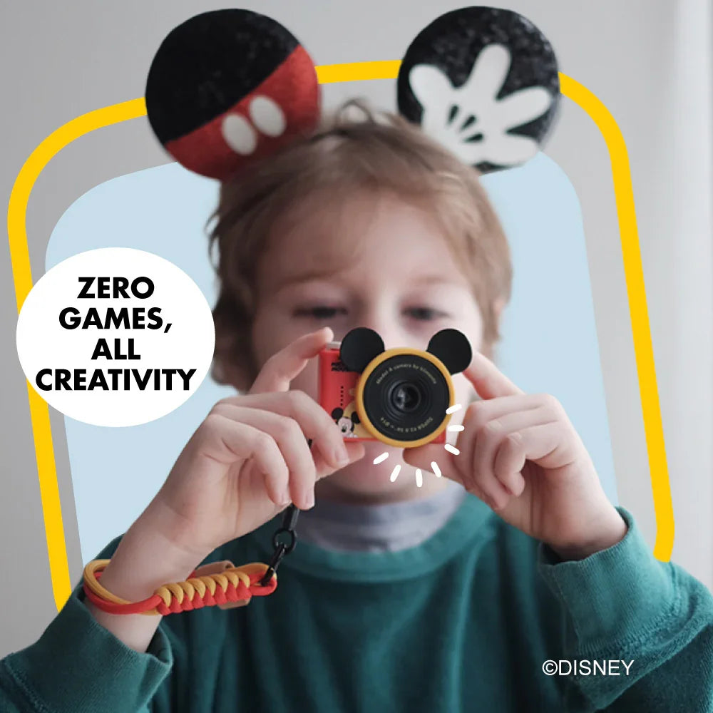 kiimento Disney Disney Mickey Mouse Mini-Kamera