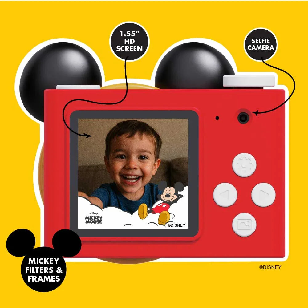 kiimento Disney Disney Mickey Mouse Mini-Kamera