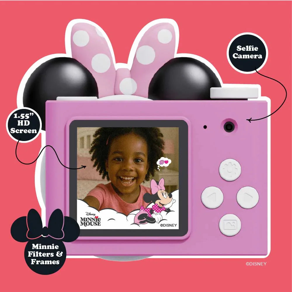 kiimento Disney Disney Minnie Maus Mini-Kamera