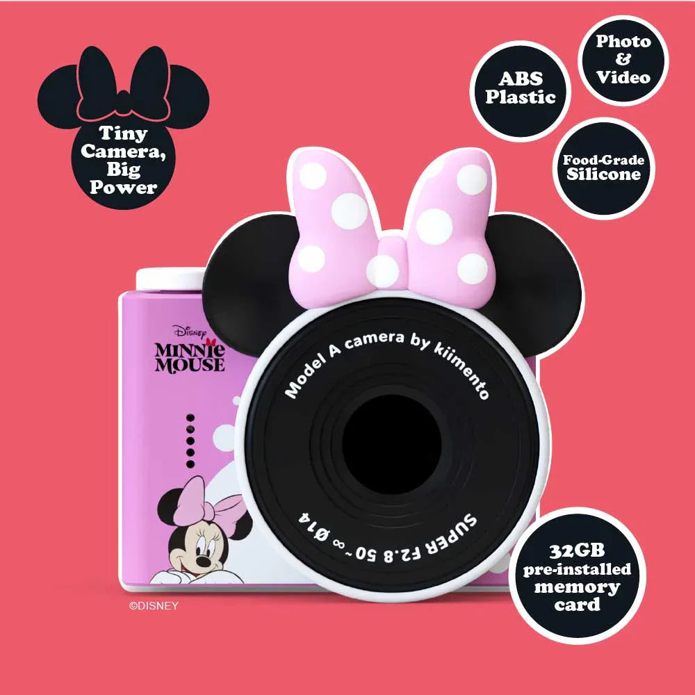 kiimento Disney Disney Minnie Maus Mini-Kamera