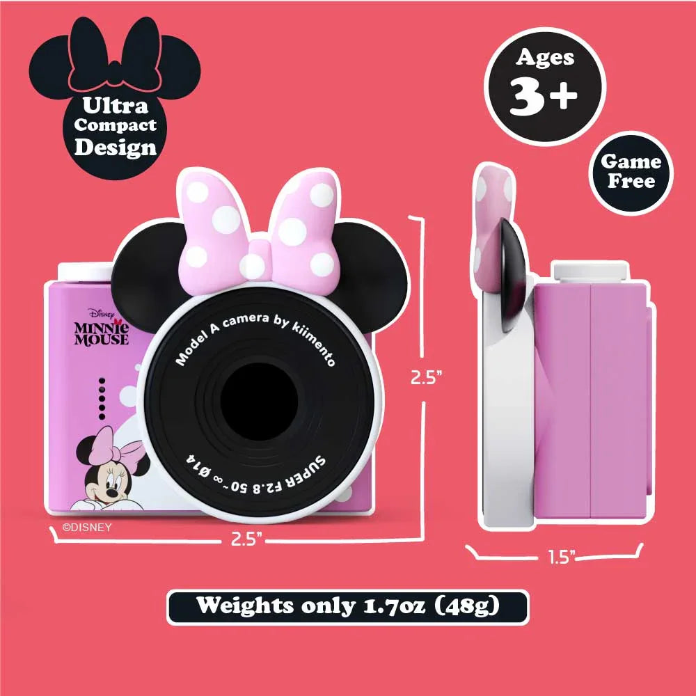 kiimento Disney Disney Minnie Maus Mini-Kamera